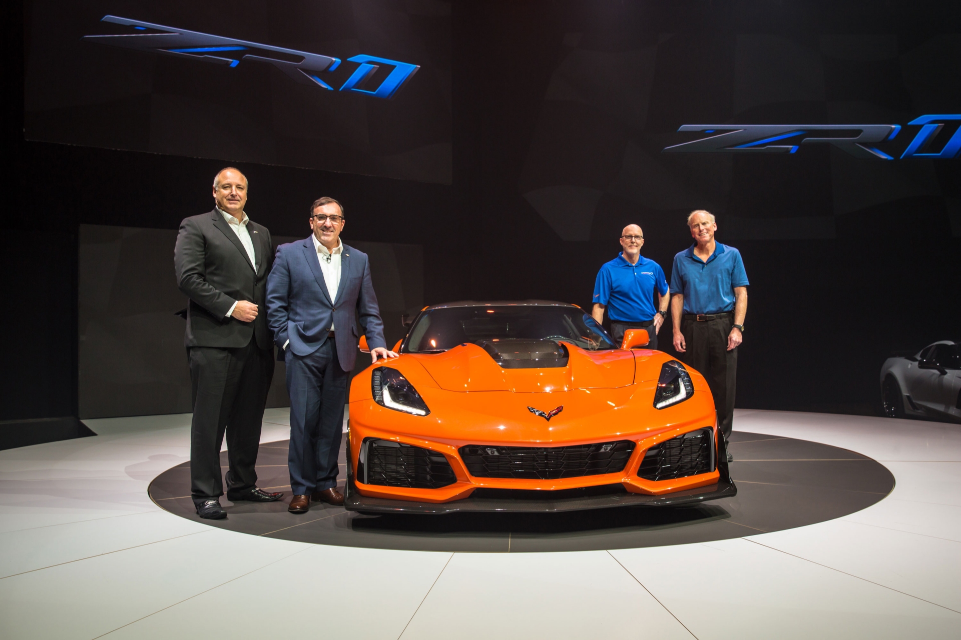 The Mighty 2019 Chevrolet Corvette ZR1 Global Premiere In Dubai UAE