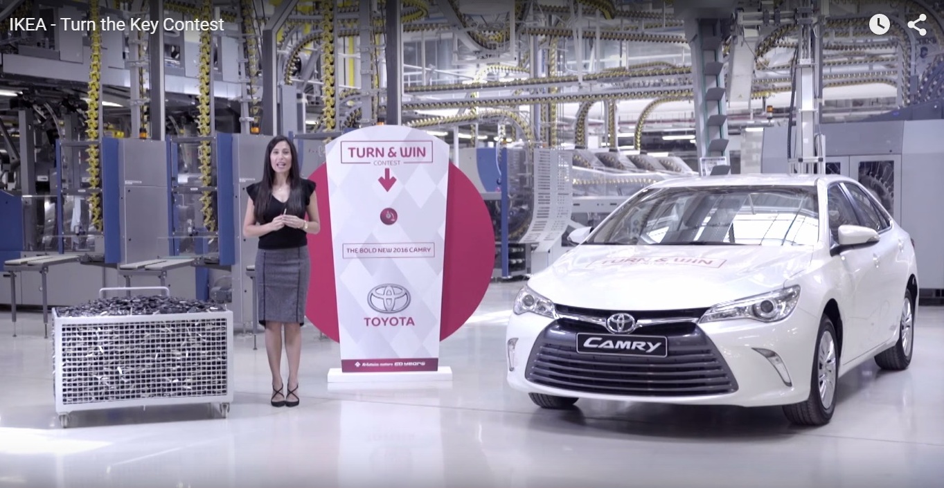 Turn and Win - Toyota