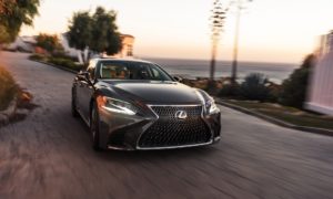 2018 Lexus LS - Exterior - Right Front Quarter - Street Shot - Dynamic