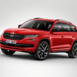 2018 SKODA KODIAQ SPORTLINE - Red Exterior - Front Side Quarter