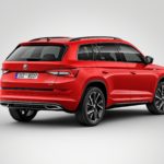 2018 SKODA KODIAQ SPORTLINE - Red Exterior - Rear Side Quarter