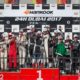 24h Dubai 2017 Podium - Porsche and Mercedes-AMG