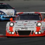 24h Dubai 2017 Porsche 911 GT3 R - Cornering