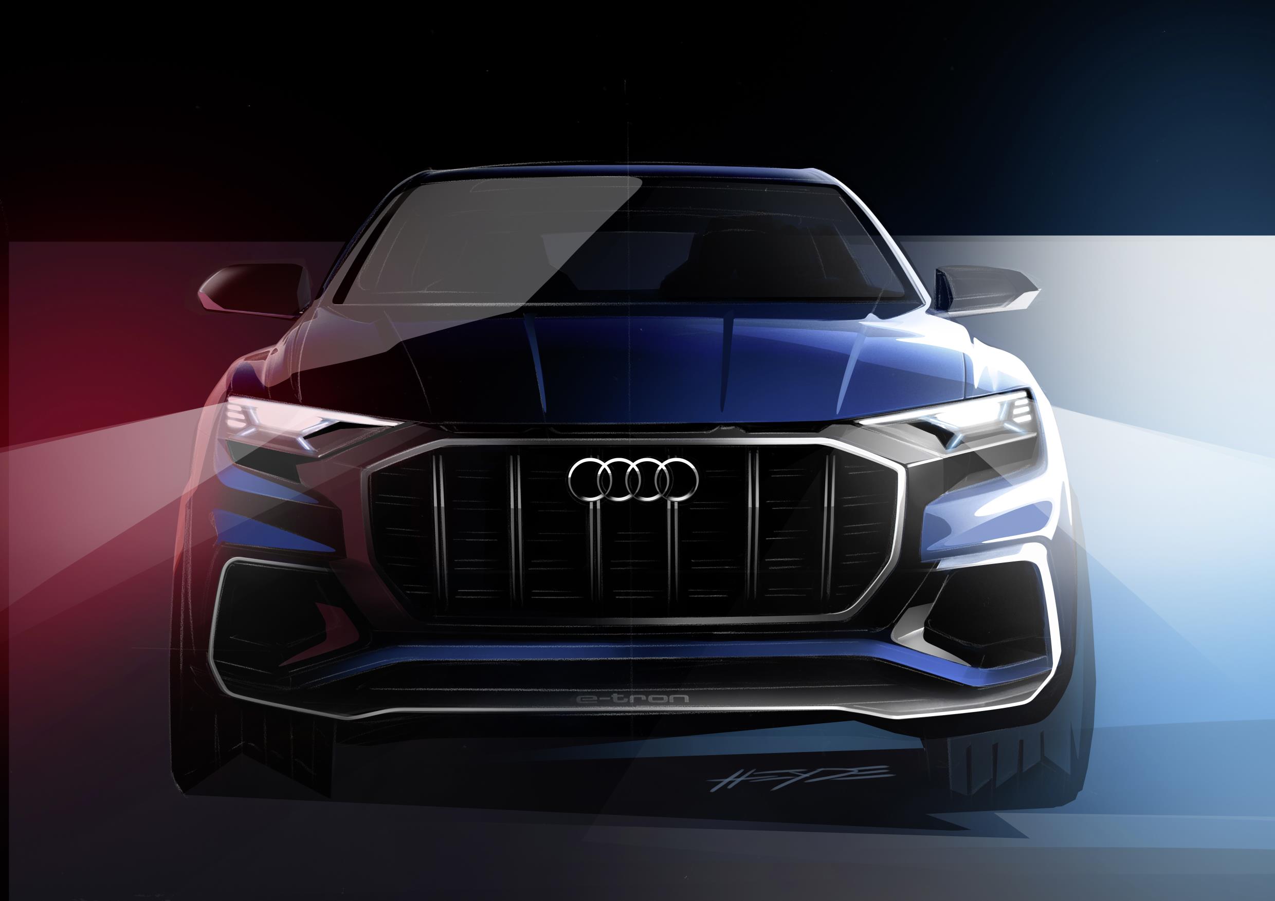 Audi Q8 Concept Exterior Front