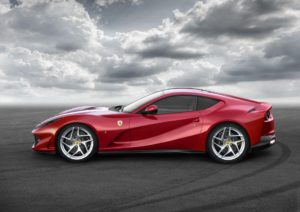 Ferrari 812 Superfast - Red Exterior - Side