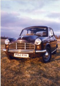 HM Ambassador - Black Exterior - Front Side Quarter - Portrait