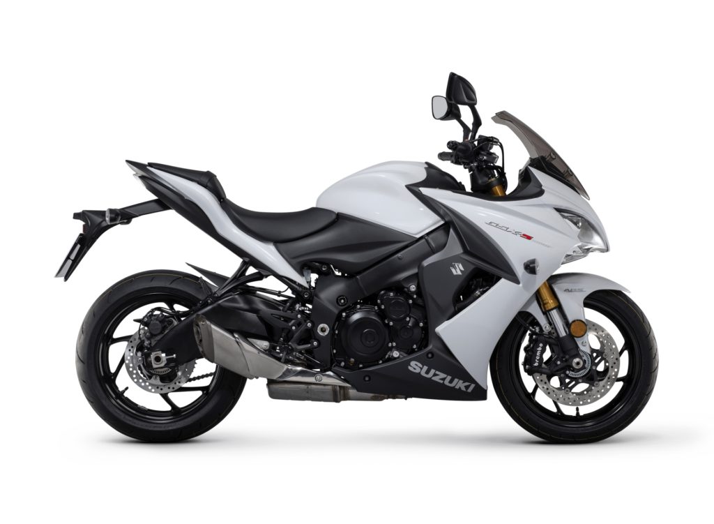 Suzuzki GSX-S1000F - White & Black Exterior - Side