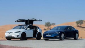 Tesla Model X and Tesla Model S