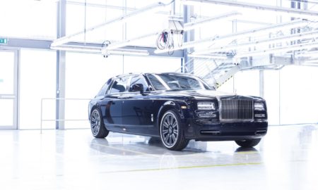 The Last Rolls-Royce Phantom VII - Black Exterior - Front Side Quarter