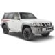 2017 Nissan Patrol Super Safari Y61 - White Exterior - Front Side Quarter- Static