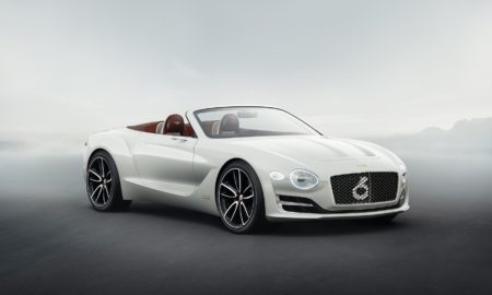 Bentley EXP 12 Speed 6e concept - White Exterior - Front Side Quarter