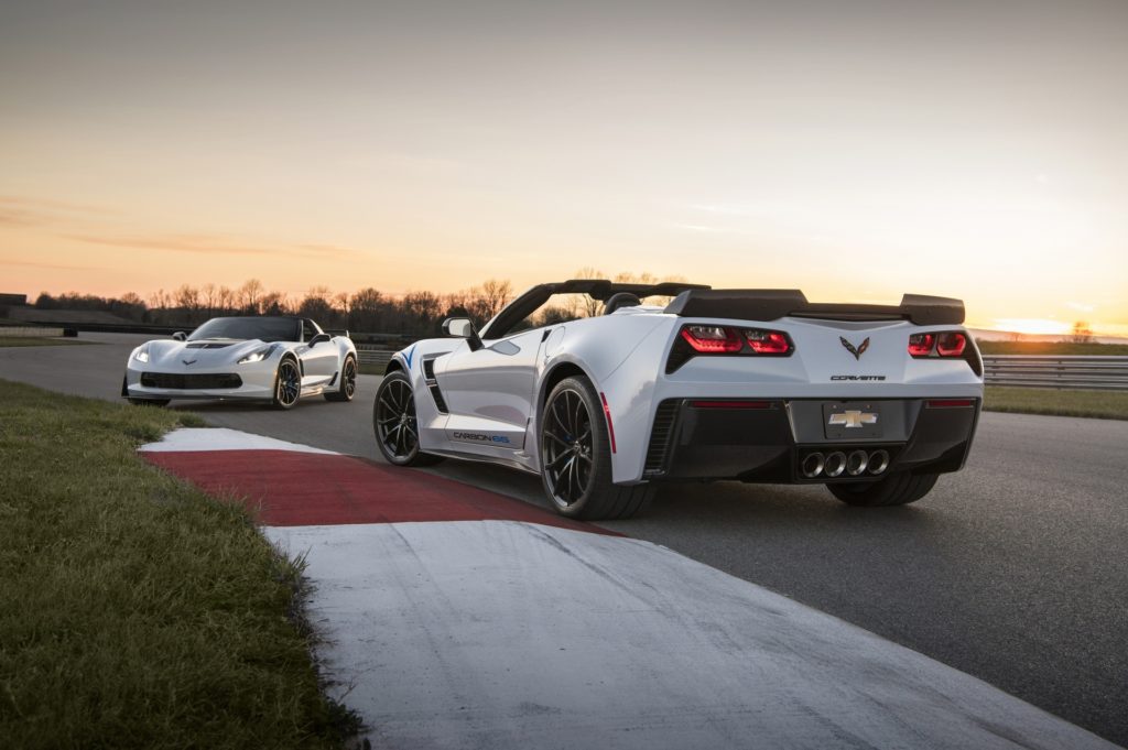 2018 Chevrolet Corvette Carbon 65 Edition - Ceramic Matrix Gray Exterior - Rear Side Quarter
