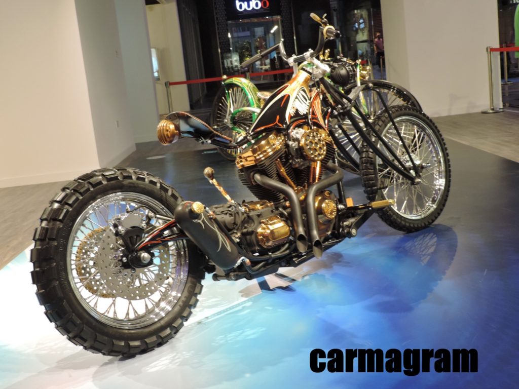 Motorcycle - Rear View