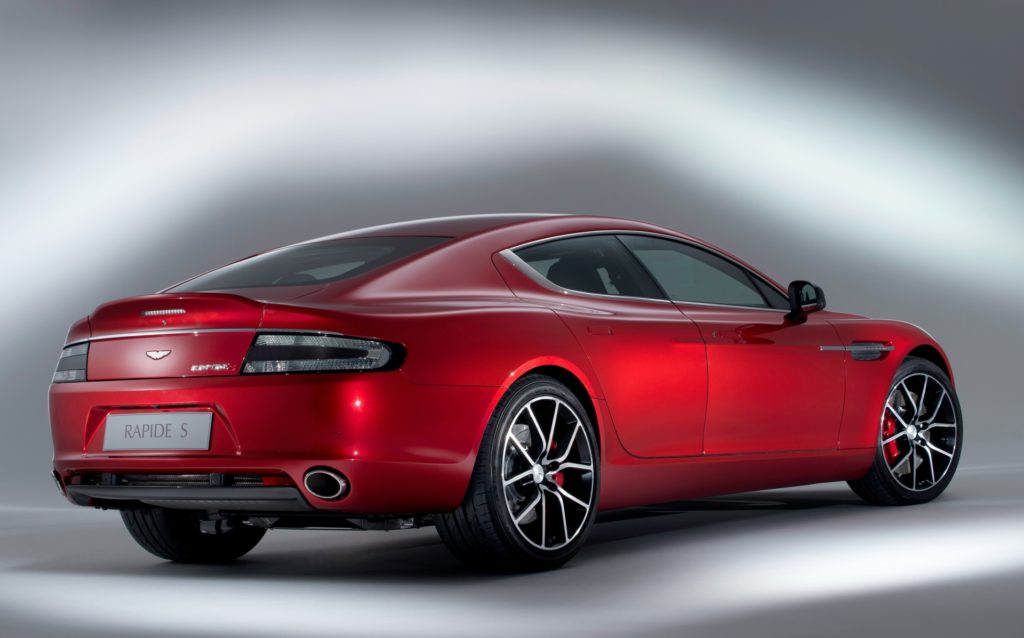 2017 Aston Martin Rapide S - Red Exterior - Side Quarter