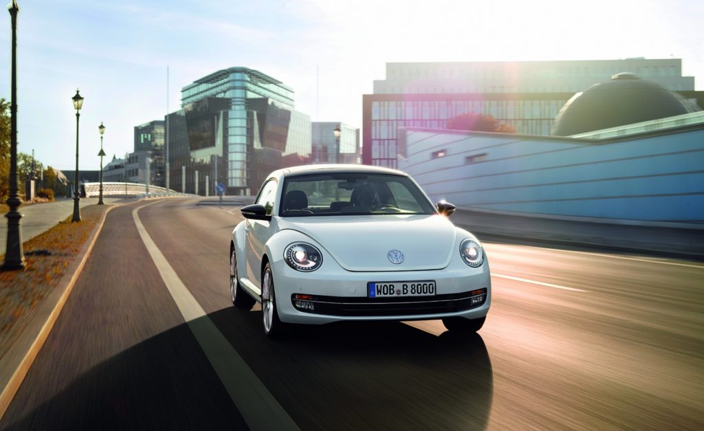 Wonder Cars For Women - 2017 Volkswagen Beetle - White Exterior - Front Side Quarter