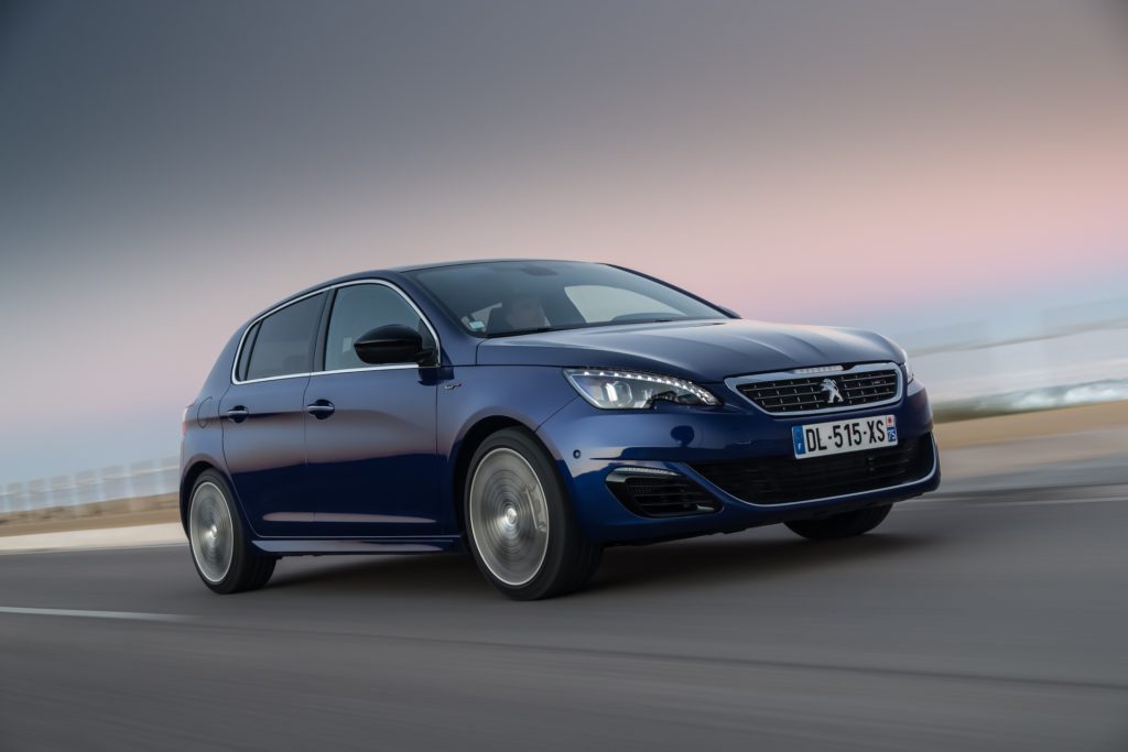 2017 Peugeot 308 GT Line - Blue Exterior - Front Left Side - Dynamic