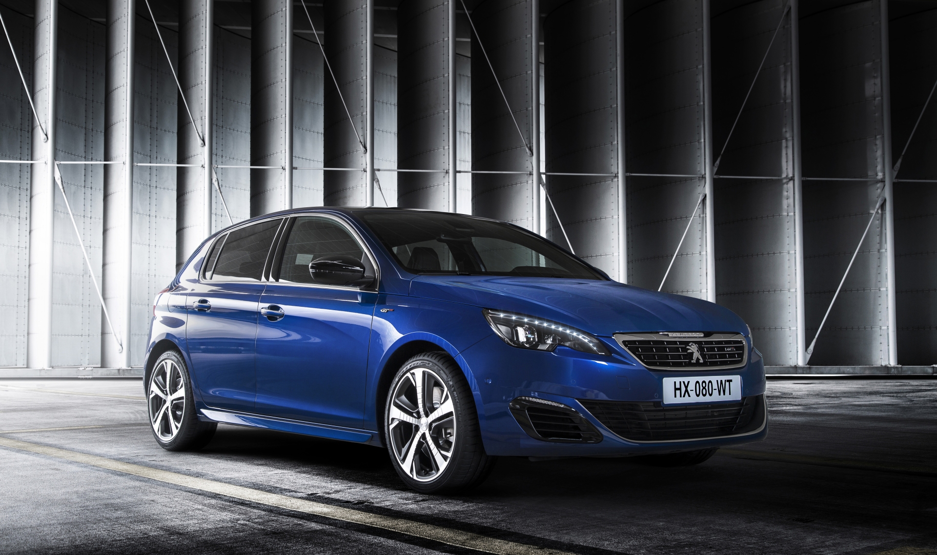 2017 Peugeot 308 GT Line - Blue Exterior - Front Side