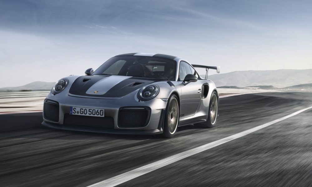 2018 Porsche 911 GT2 RS - Grey Exterior - Front Side View