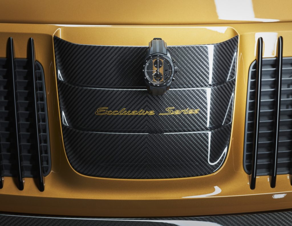 2018 Porsche 911 Turbo S Exclusive Series - Yellow Exterior - Engine Cover & Watch