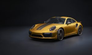 2018 Porsche 911 Turbo S Exclusive Series - Yellow Exterior - Front Side