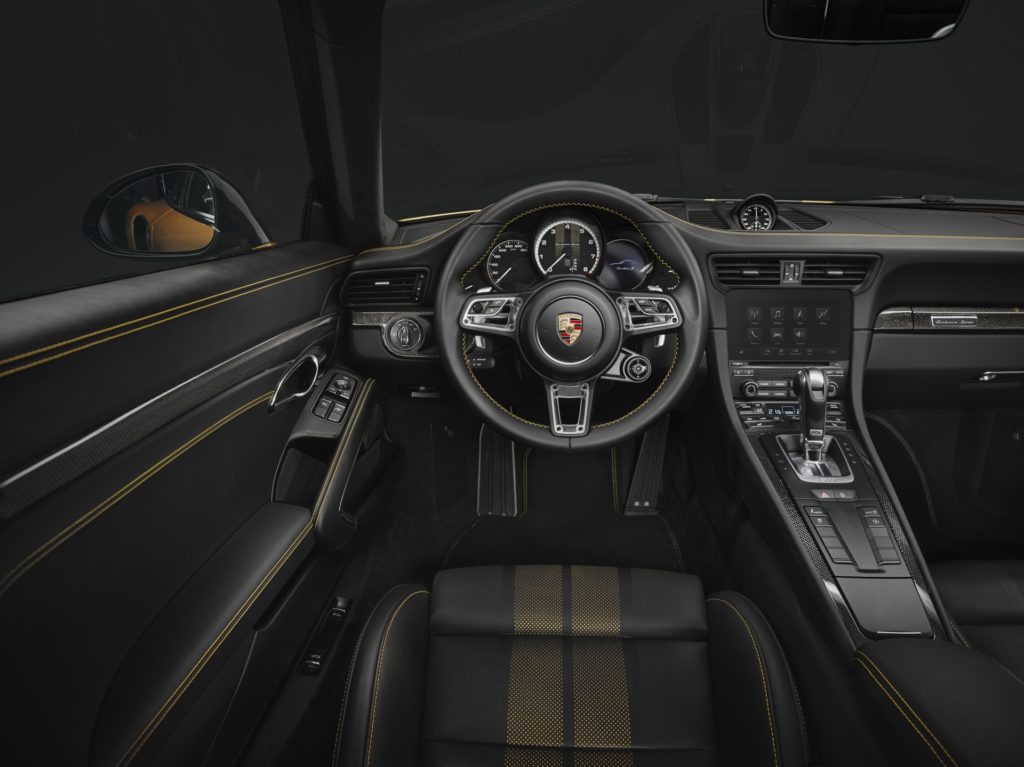 2018 Porsche 911 Turbo S Exclusive Series - Yellow Exterior - Interior