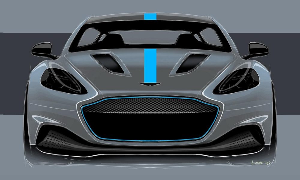 Aston Martin RapidE - Front View - First All-electric Aston Martin