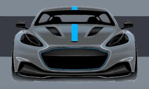 Aston Martin RapidE - Front View - First All-electric Aston Martin
