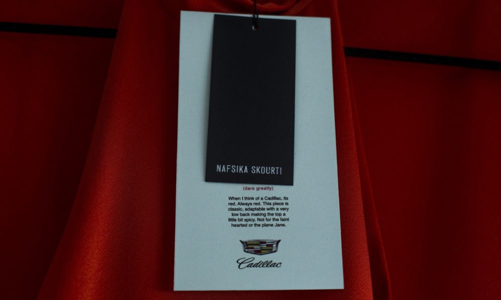Cadillac Commissions Jordanian designer Nafsika Skourti To Fashion Outfit