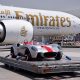 The Jannarelly Design-1 was transported-from Dubai by Emirates SkyCargo