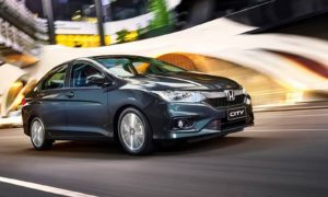 2018 Honda City - Blue Exterior - Front Side View - Dynamic