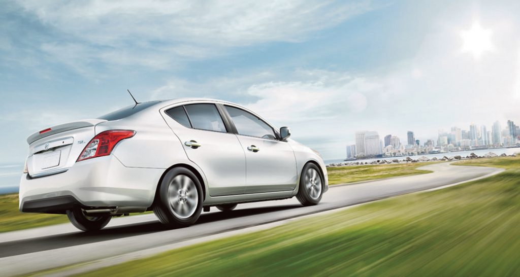 Cheap & Cheerful Affordable Vehicles Under AED 50,000 - Nissan Sunny - Rear Side View