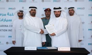 Modified Vehicle Inspection Center at Yas Marina Circuit Abu Dhabi