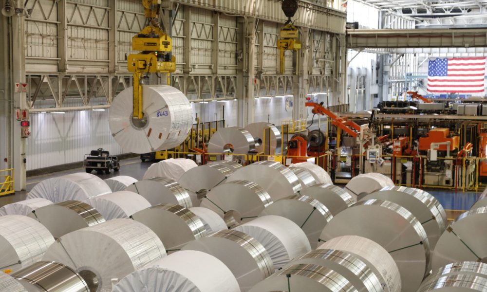18th Ford Sustainability Report - Recycled Aluminium Coils