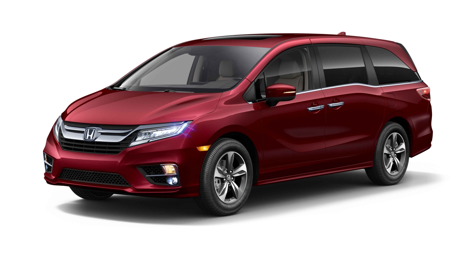 2018 Honda Odyssey - Copperhead Red Metallic - Front Side View