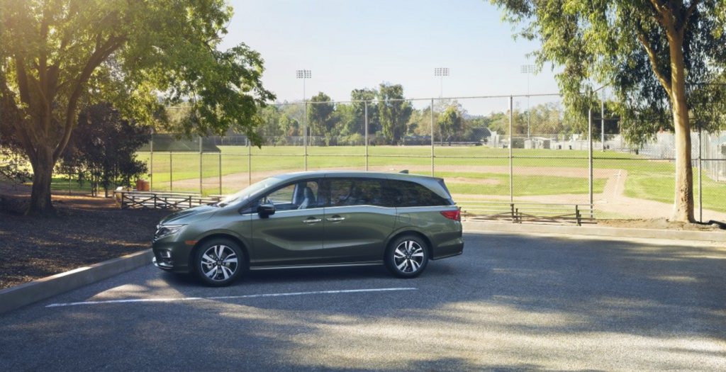 2018 Honda Odyssey - Forest Mist Metallic - Side - Static
