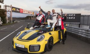 2018 Porsche 911 GTS RS Breaks Lap Record At Nurburgring Nordschleife - Front Side View - Static