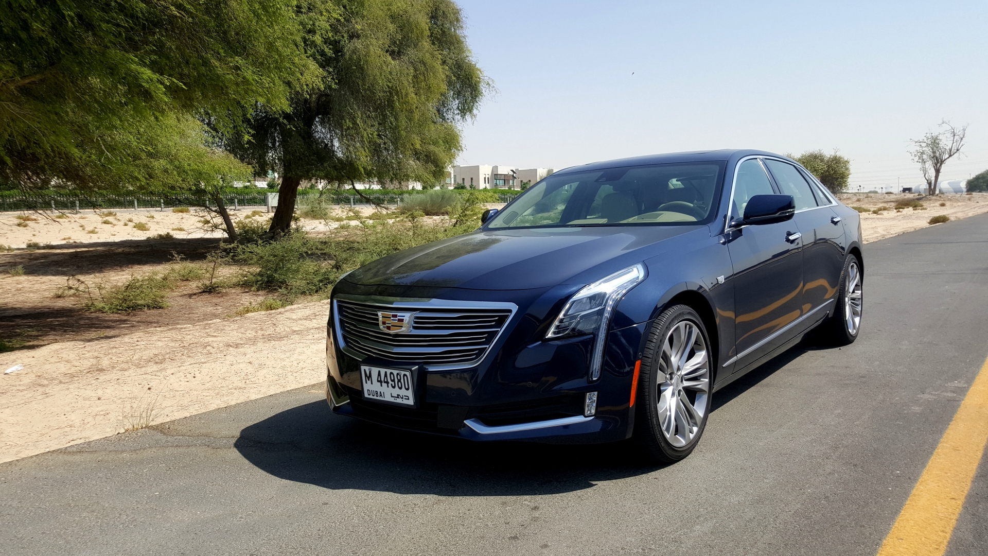 2017 Cadillac CT6 Review - Front Side View