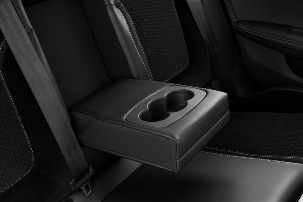 2017 Renault Megane Review - Interior - Rear Armrest and Cupholder