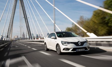 2017 Renault Megane Review - White Exterior - Front Side View