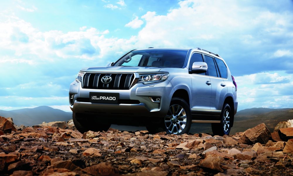 2018 Toyota Land Cruiser Prado - Silver Exterior - Front Side View
