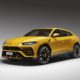 2018 Lamborghini Urus SUV - Yellow Exterior - Front Side View