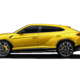 2018 Lamborghini Urus SUV - Yellow Exterior - Side View